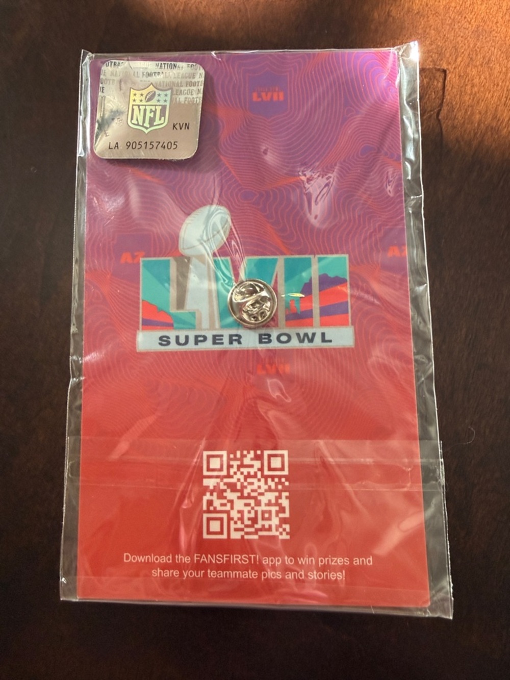New Super Bowl LVII Pin - February 12, 2023 - Kansas City Chiefs WON. - Picture 2 of 6